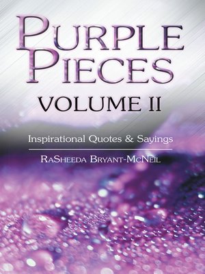 cover image of Purple Pieces Volume Ii
